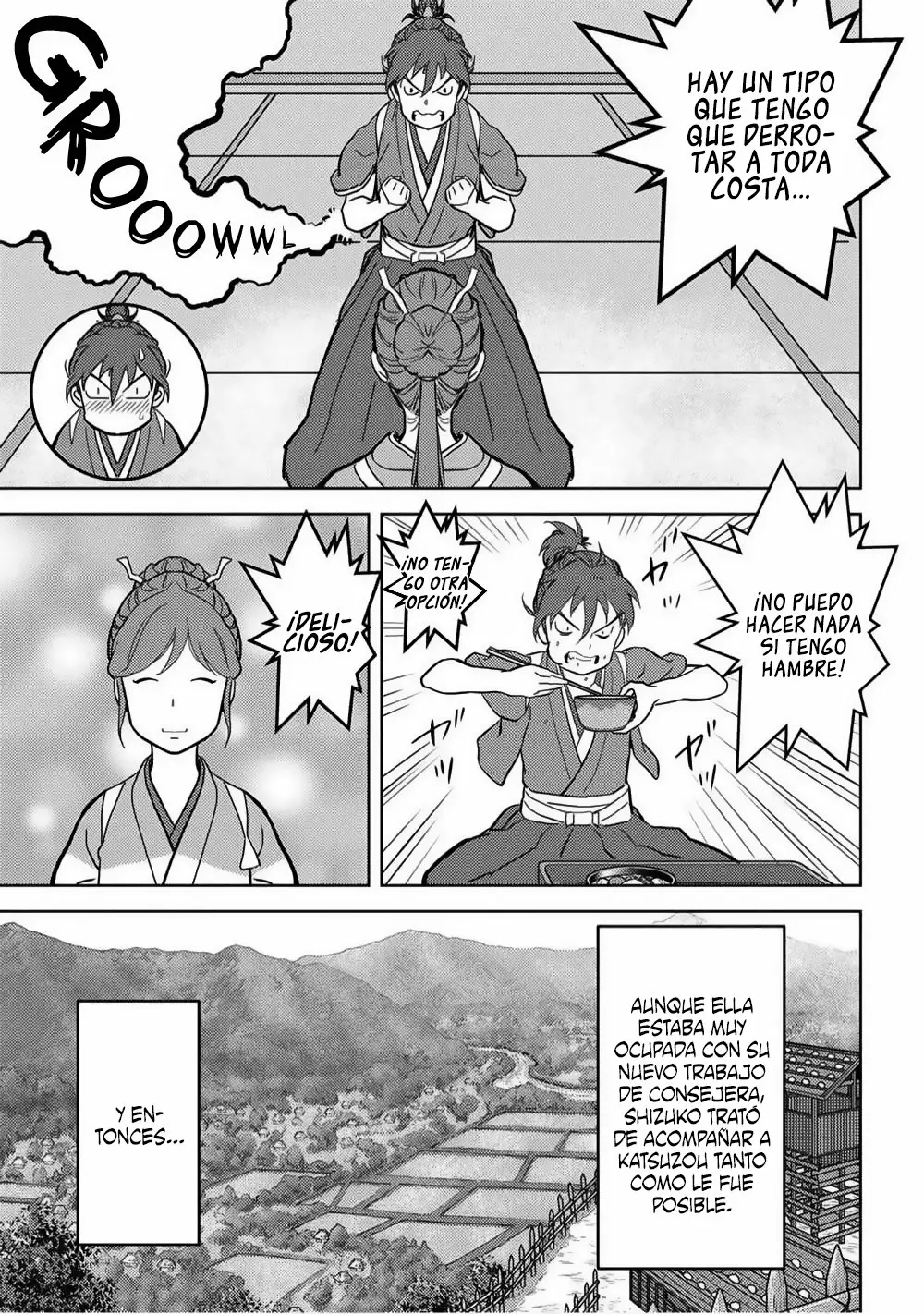Sengoku Komachi Kuroutan: Noukou Giga Capítulo 18 - Page 22