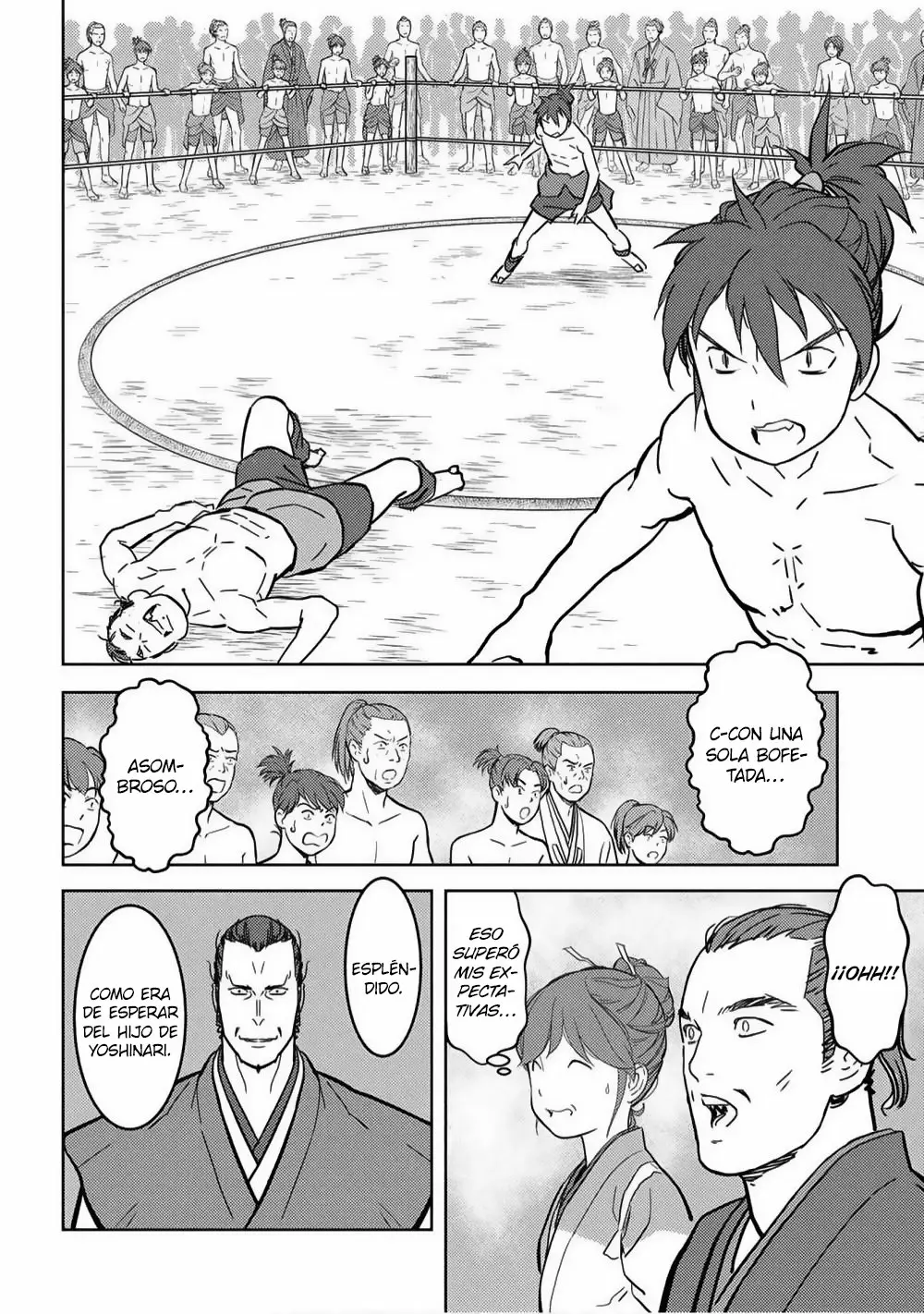 Sengoku Komachi Kuroutan: Noukou Giga Capítulo 18 - Page 34