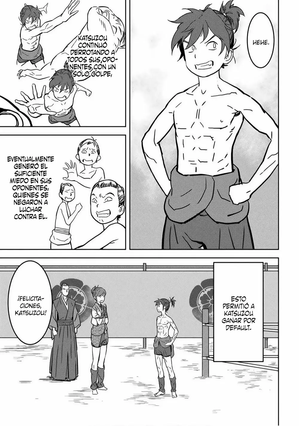 Sengoku Komachi Kuroutan: Noukou Giga Capítulo 18 - Page 35