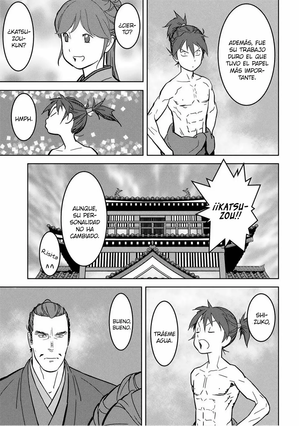 Sengoku Komachi Kuroutan: Noukou Giga Capítulo 18 - Page 37