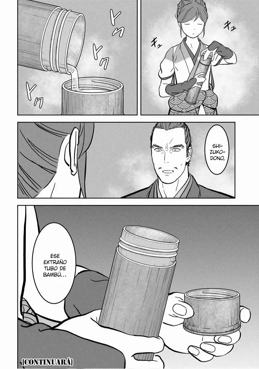 Sengoku Komachi Kuroutan: Noukou Giga Capítulo 18 - Page 38