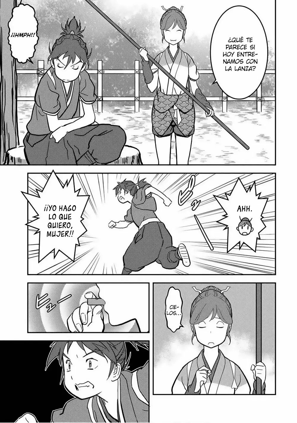 Sengoku Komachi Kuroutan: Noukou Giga Capítulo 18 - Page 6