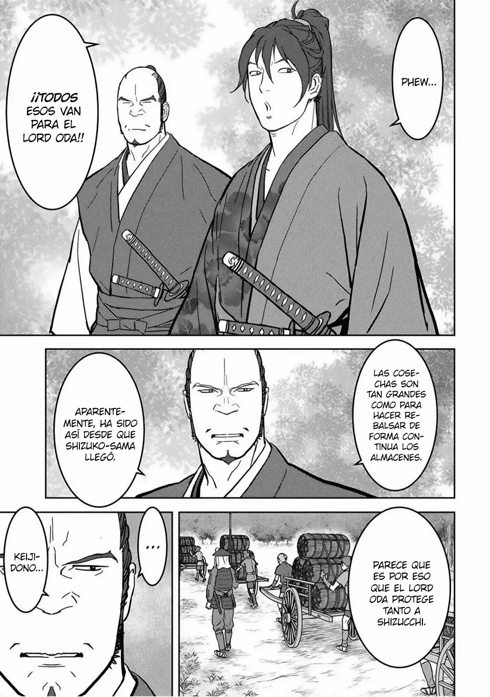 Sengoku Komachi Kuroutan: Noukou Giga Capítulo 19 - Page 14