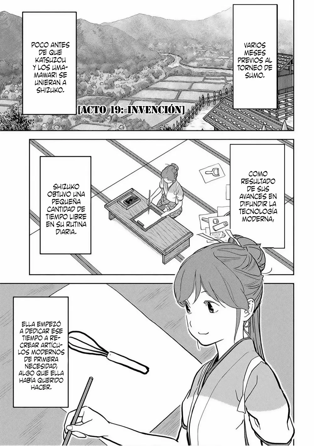 Sengoku Komachi Kuroutan: Noukou Giga Capítulo 19 - Page 2