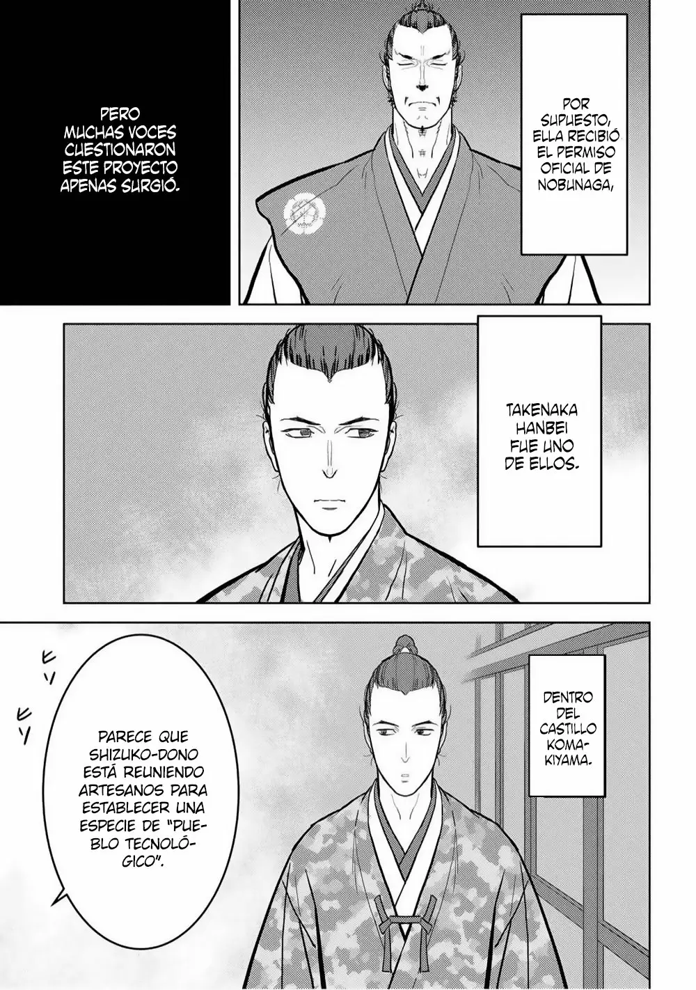 Sengoku Komachi Kuroutan: Noukou Giga Capítulo 19 - Page 6