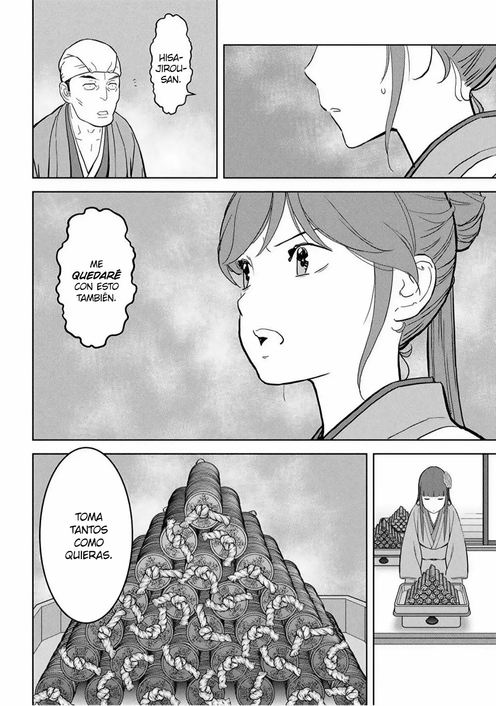 Sengoku Komachi Kuroutan: Noukou Giga Capítulo 20 - Page 11