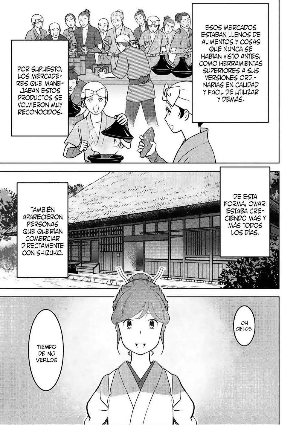 Sengoku Komachi Kuroutan: Noukou Giga Capítulo 20 - Page 4