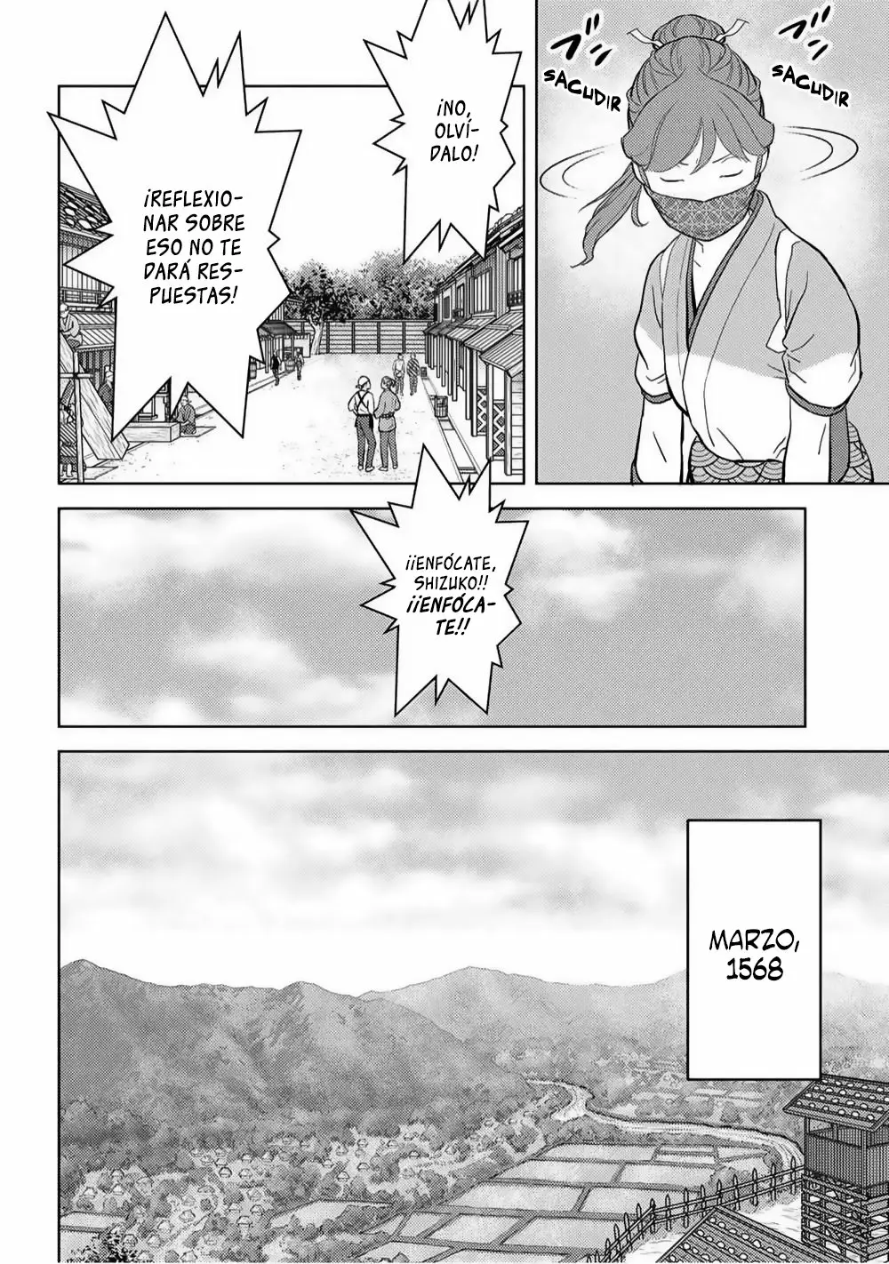 Sengoku Komachi Kuroutan: Noukou Giga Capítulo 21 - Page 13