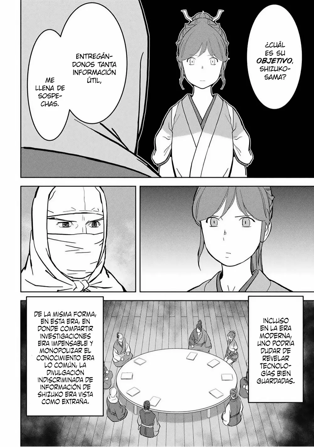 Sengoku Komachi Kuroutan: Noukou Giga Capítulo 21 - Page 19