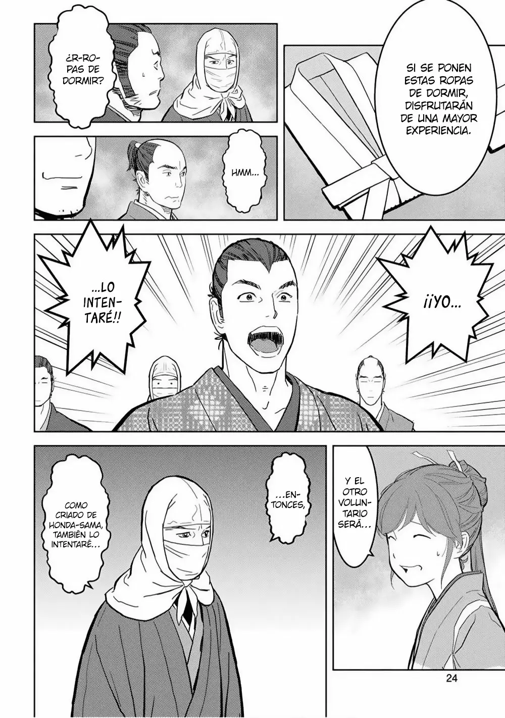 Sengoku Komachi Kuroutan: Noukou Giga Capítulo 21 - Page 27