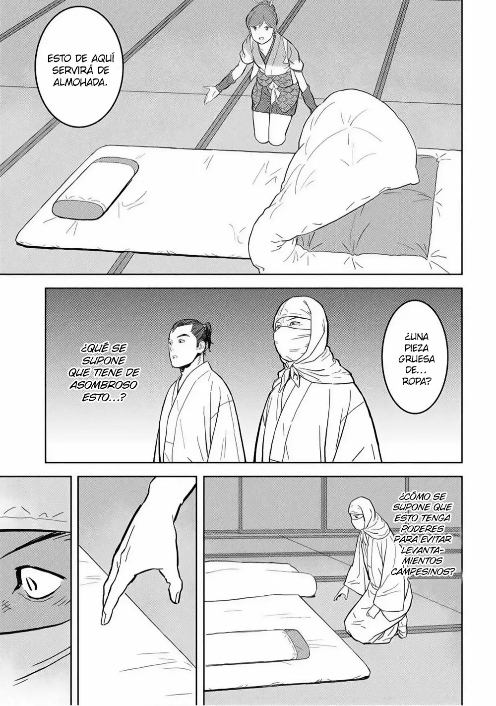 Sengoku Komachi Kuroutan: Noukou Giga Capítulo 21 - Page 28