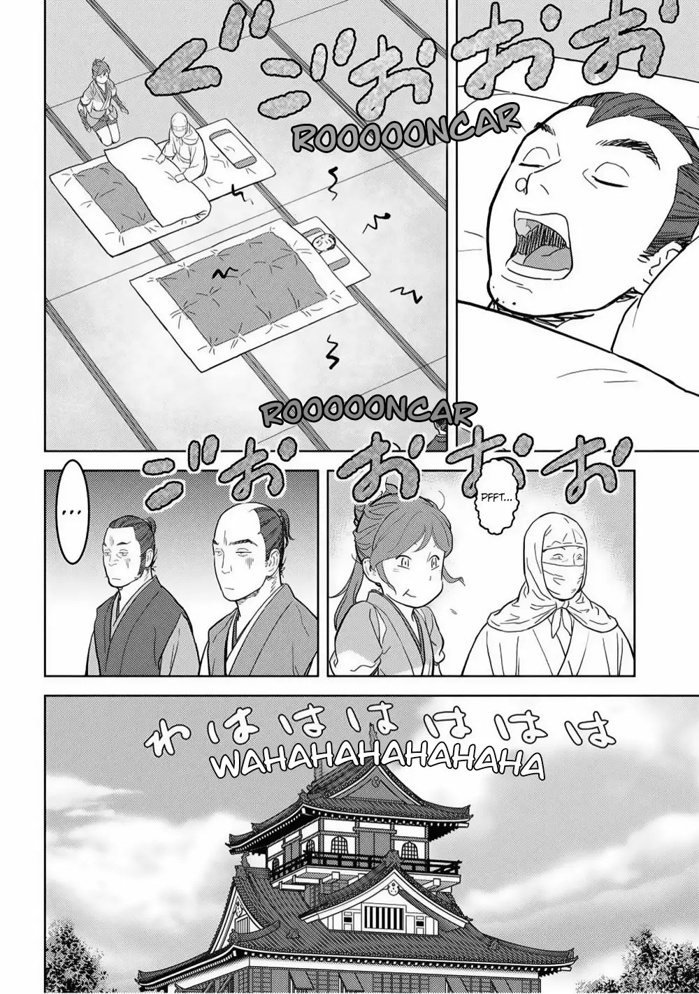 Sengoku Komachi Kuroutan: Noukou Giga Capítulo 21 - Page 34