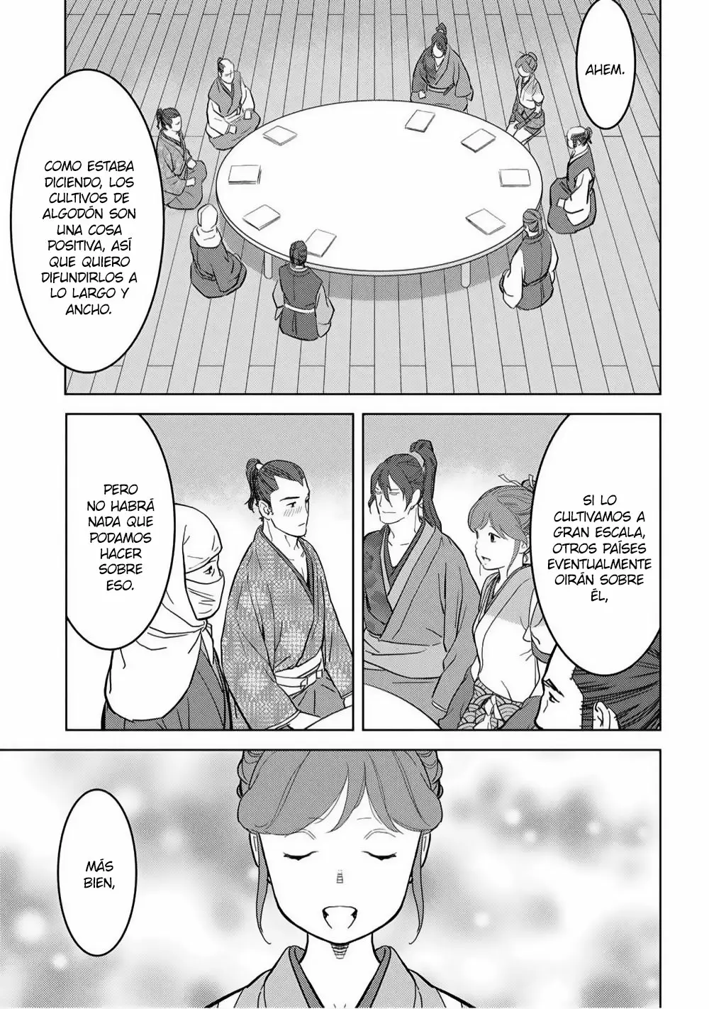 Sengoku Komachi Kuroutan: Noukou Giga Capítulo 21 - Page 35