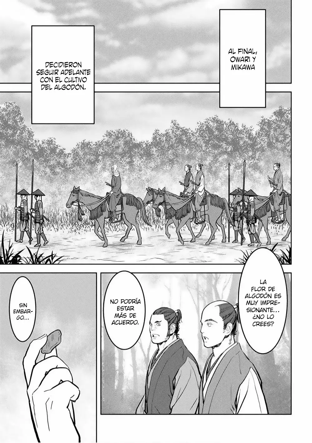 Sengoku Komachi Kuroutan: Noukou Giga Capítulo 21 - Page 37