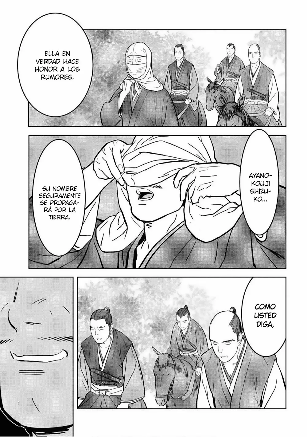 Sengoku Komachi Kuroutan: Noukou Giga Capítulo 21 - Page 39