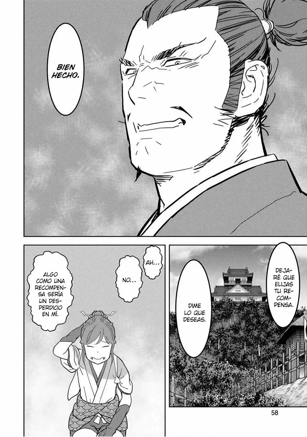 Sengoku Komachi Kuroutan: Noukou Giga Capítulo 22 - Page 18