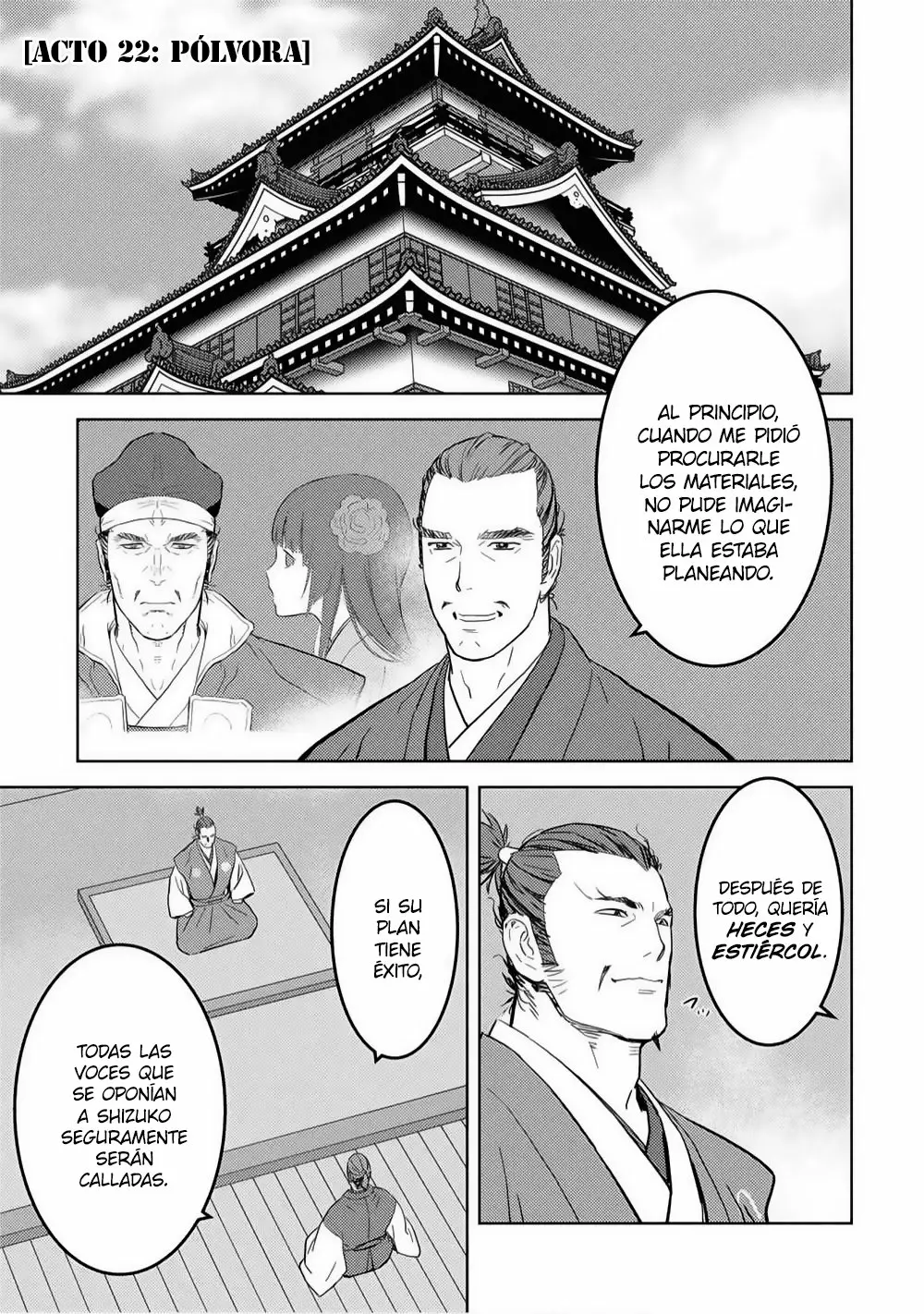 Sengoku Komachi Kuroutan: Noukou Giga Capítulo 22 - Page 2