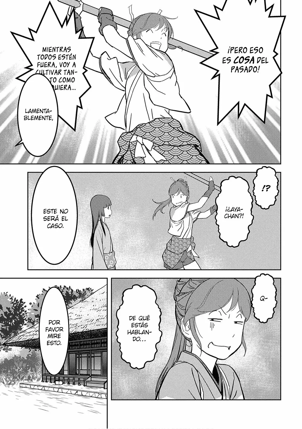 Sengoku Komachi Kuroutan: Noukou Giga Capítulo 23 - Page 10