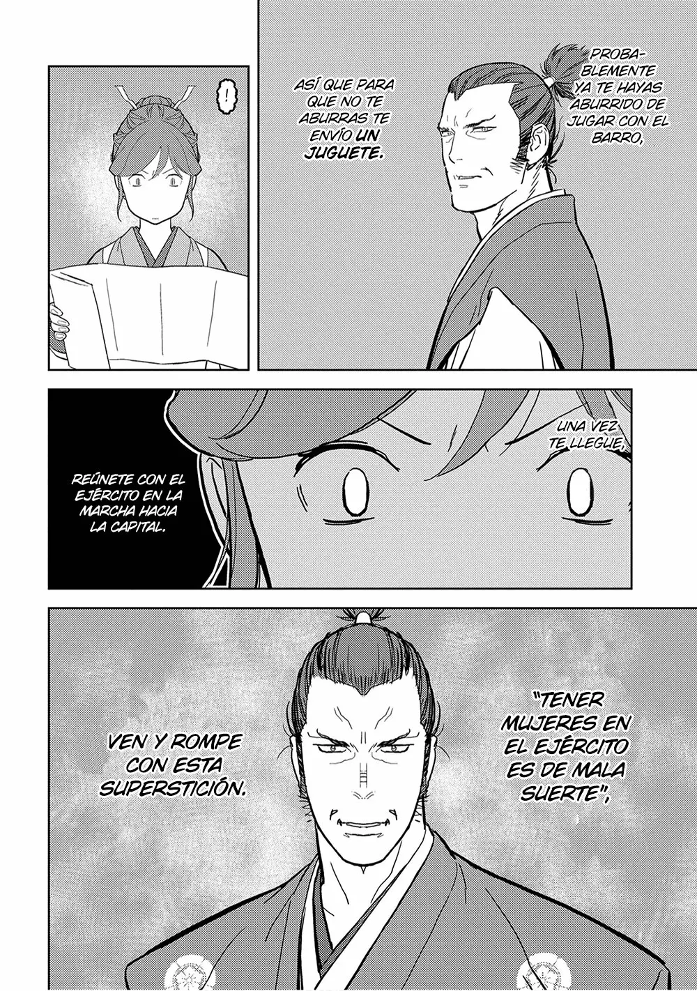 Sengoku Komachi Kuroutan: Noukou Giga Capítulo 23 - Page 13