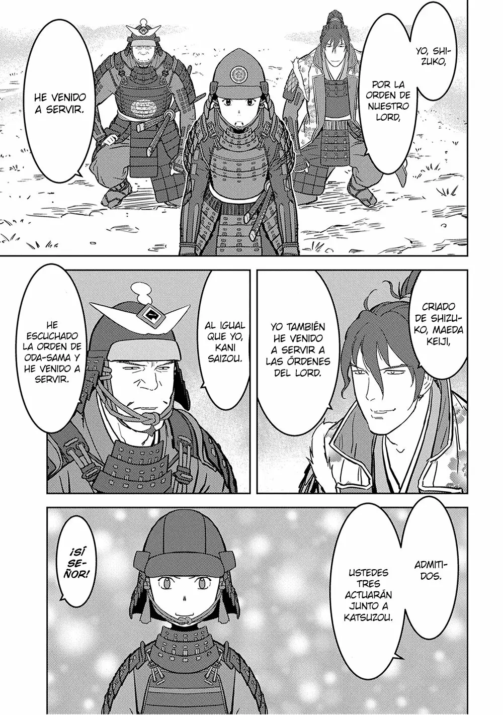 Sengoku Komachi Kuroutan: Noukou Giga Capítulo 23 - Page 18