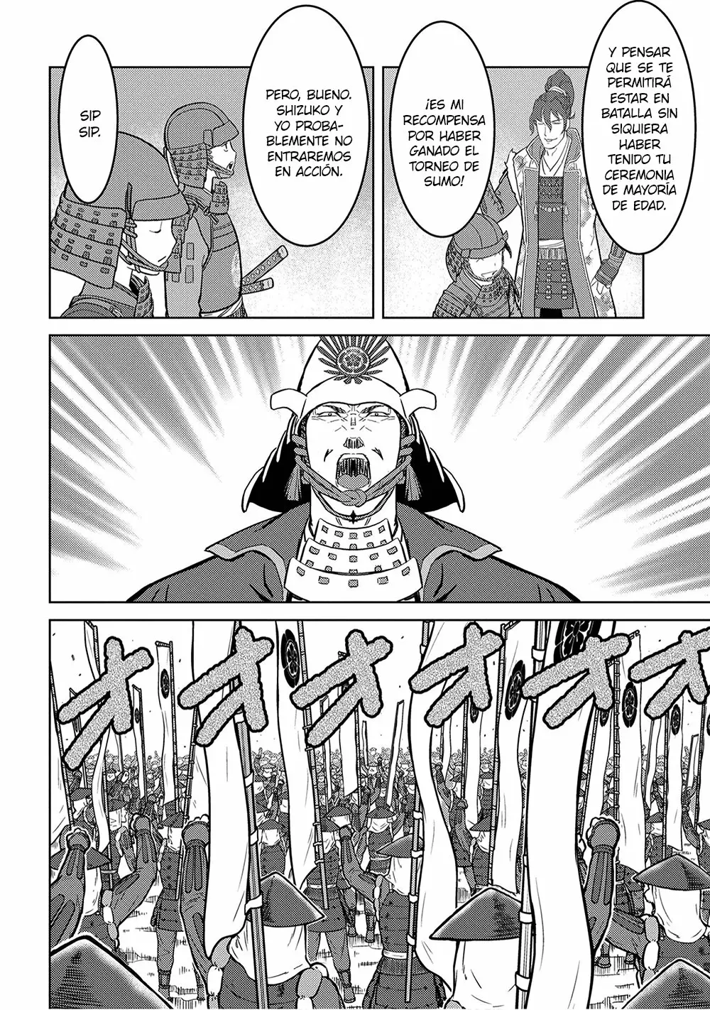 Sengoku Komachi Kuroutan: Noukou Giga Capítulo 23 - Page 19