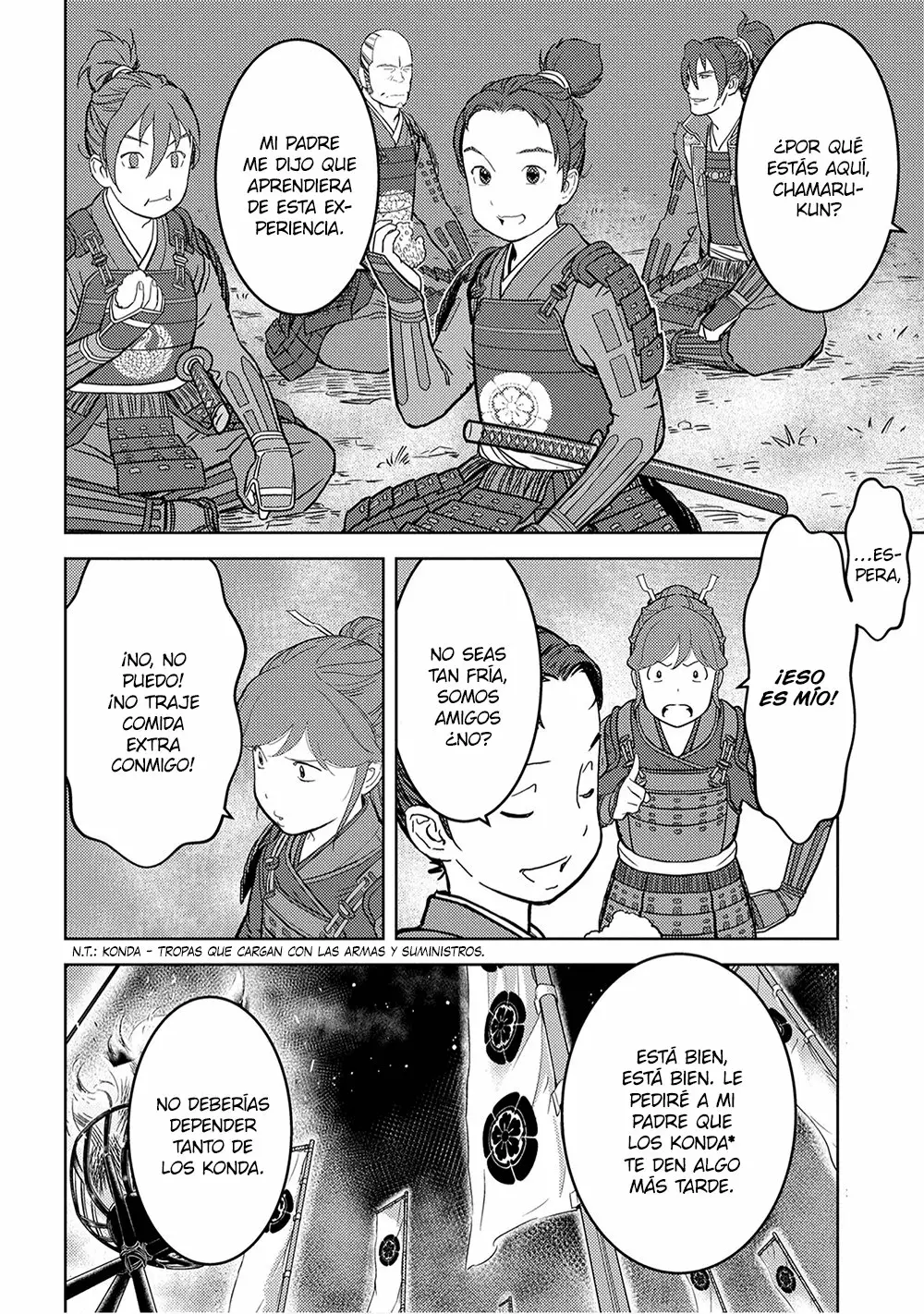 Sengoku Komachi Kuroutan: Noukou Giga Capítulo 23 - Page 24