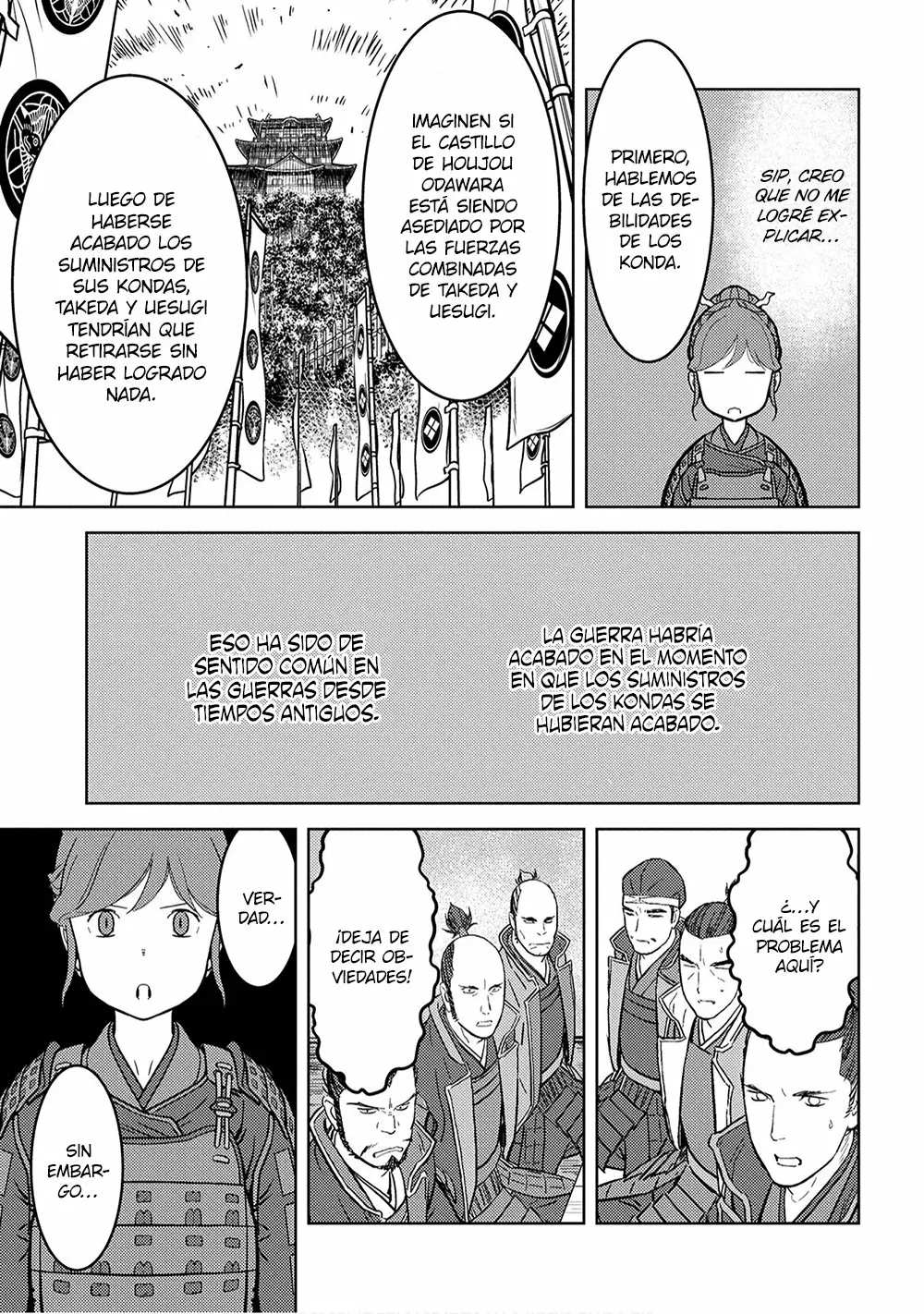 Sengoku Komachi Kuroutan: Noukou Giga Capítulo 23 - Page 29