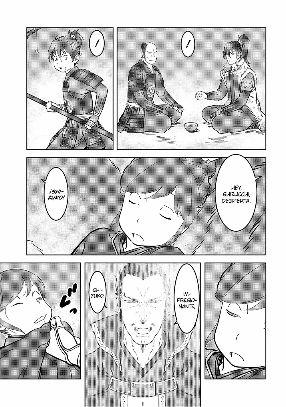 Sengoku Komachi Kuroutan: Noukou Giga Capítulo 24 - Page 12