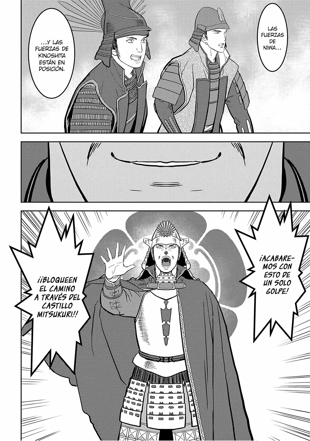 Sengoku Komachi Kuroutan: Noukou Giga Capítulo 24 - Page 34