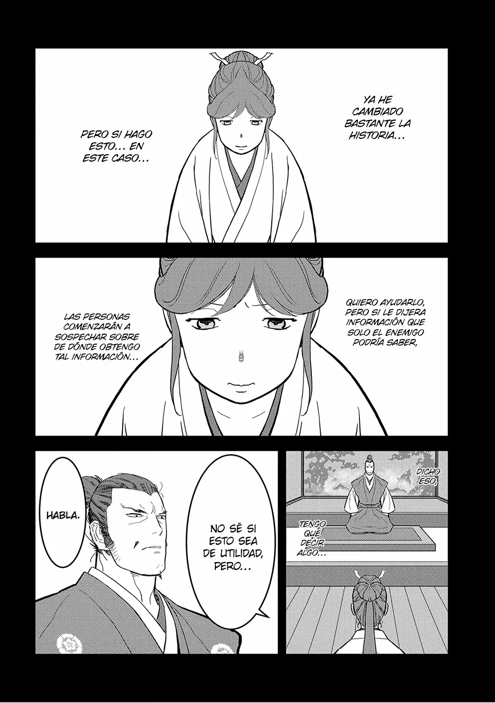 Sengoku Komachi Kuroutan: Noukou Giga Capítulo 24 - Page 5