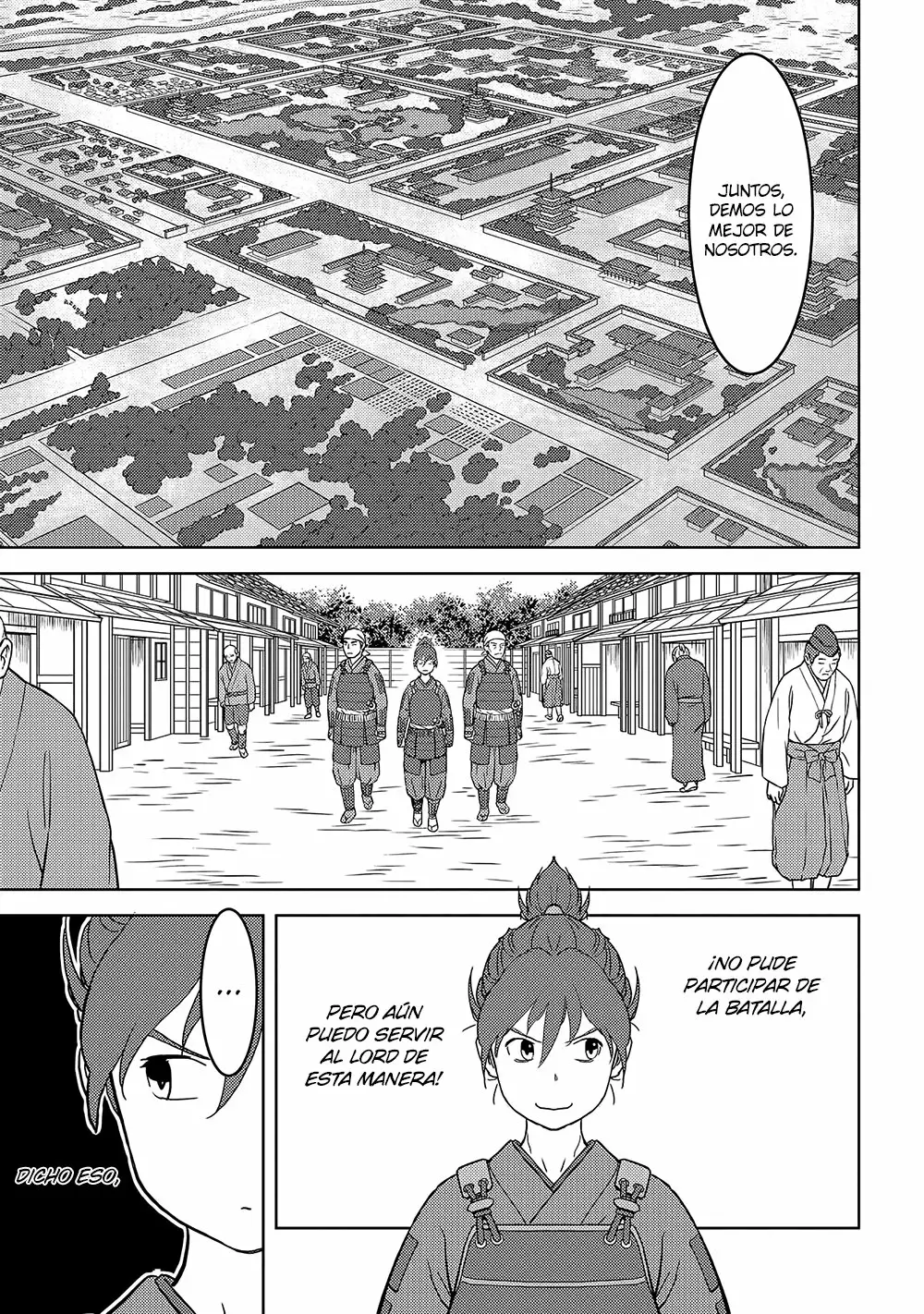 Sengoku Komachi Kuroutan: Noukou Giga Capítulo 26 - Page 16