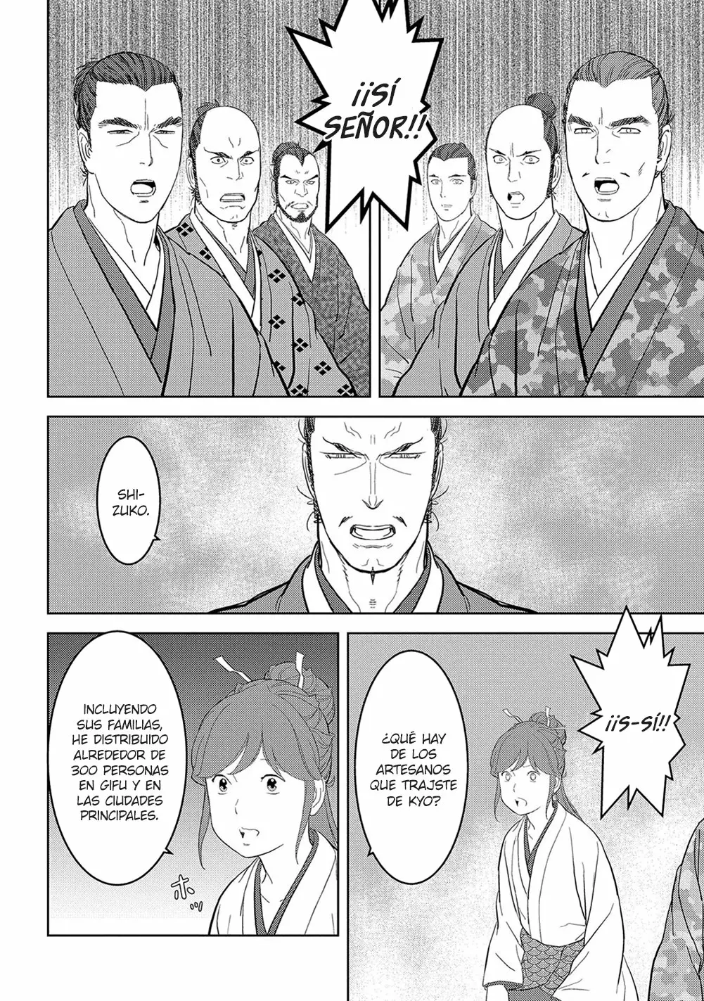 Sengoku Komachi Kuroutan: Noukou Giga Capítulo 27 - Page 13