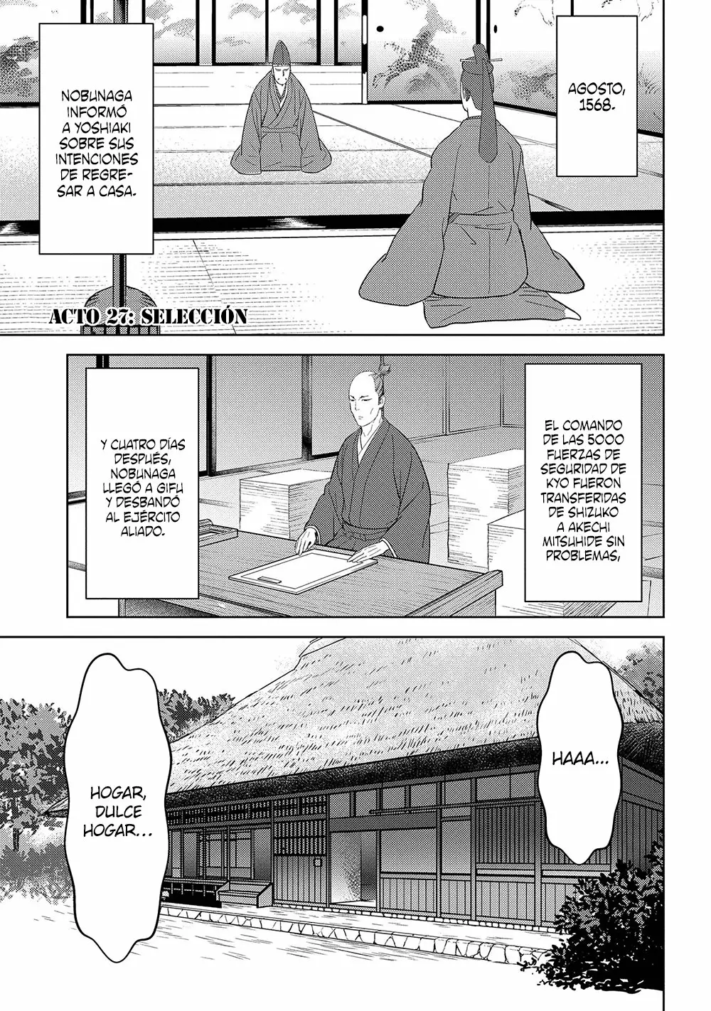 Sengoku Komachi Kuroutan: Noukou Giga Capítulo 27 - Page 2