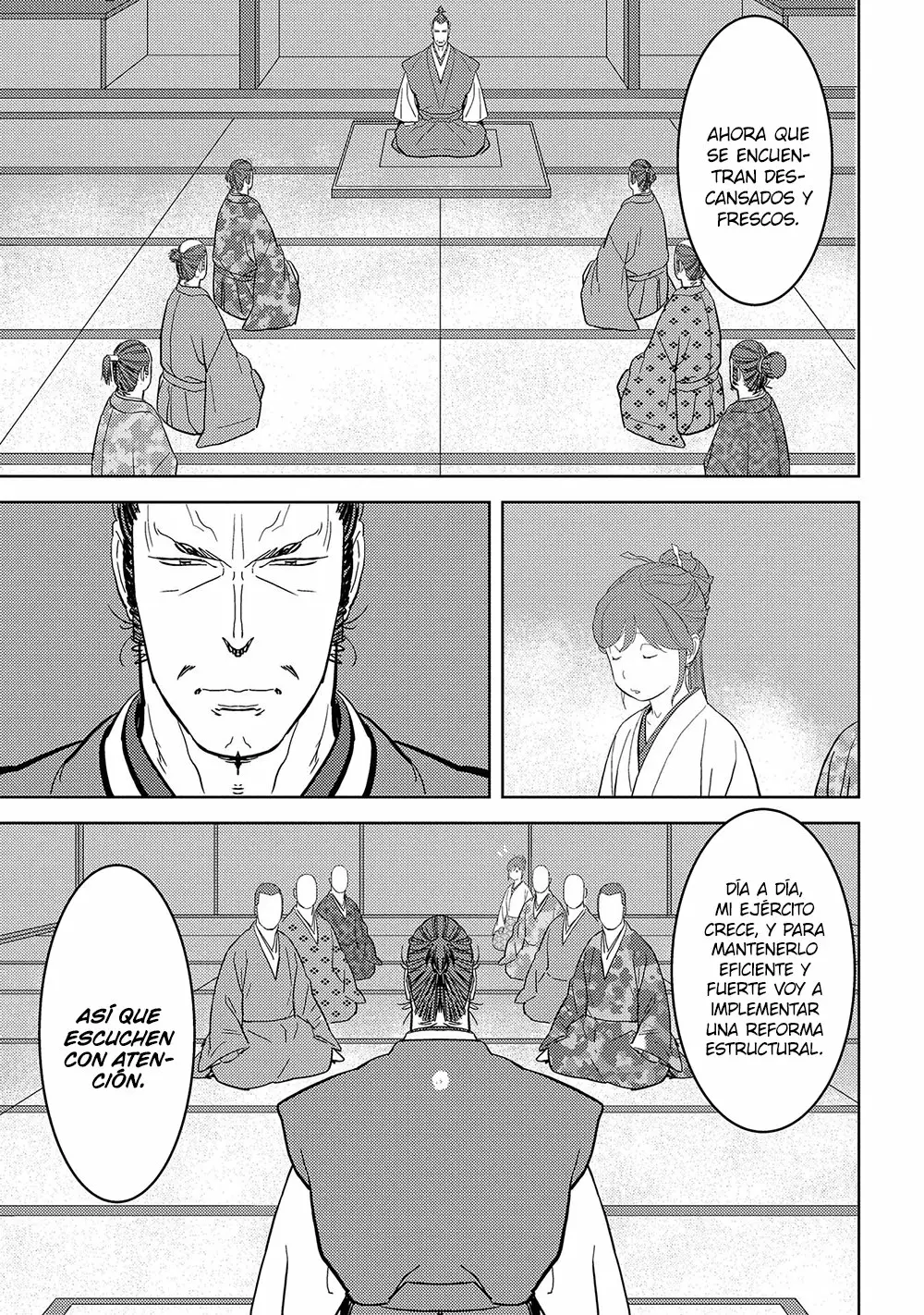 Sengoku Komachi Kuroutan: Noukou Giga Capítulo 27 - Page 8