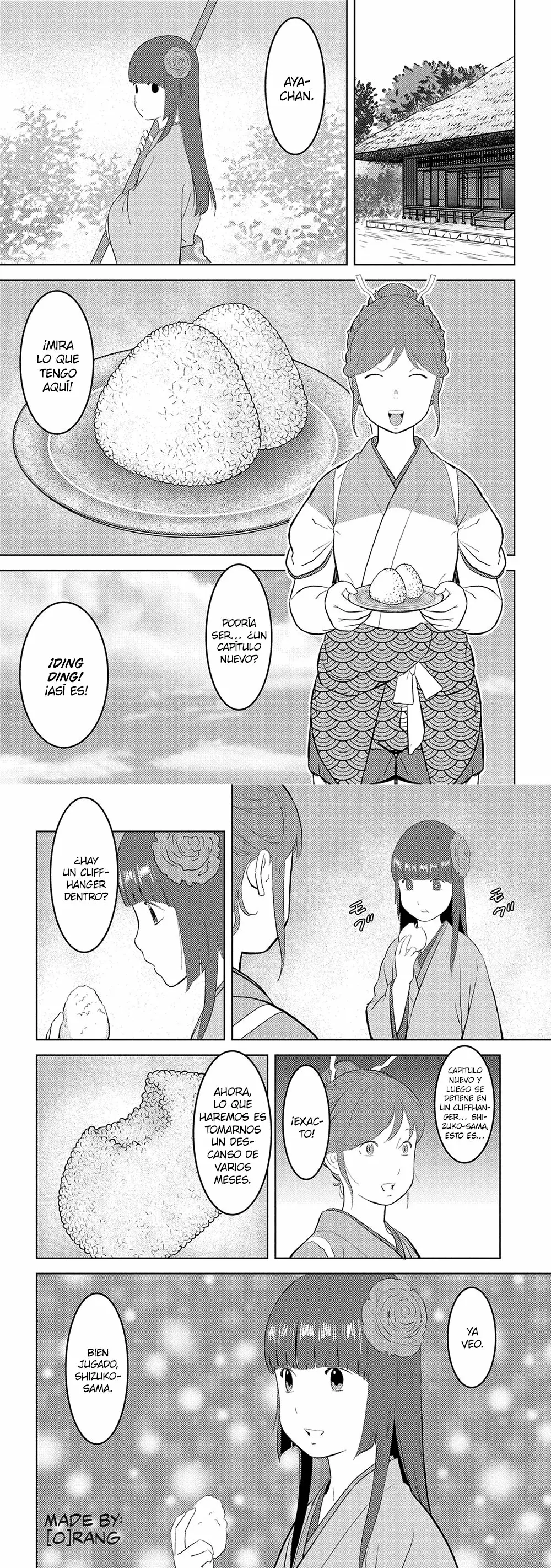 Sengoku Komachi Kuroutan: Noukou Giga Capítulo 28 - Page 32