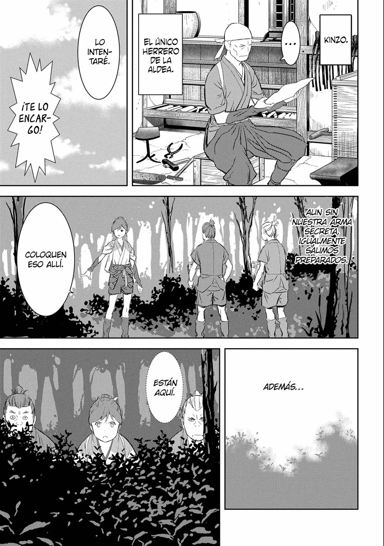 Sengoku Komachi Kuroutan: Noukou Giga Capítulo 3 - Page 10