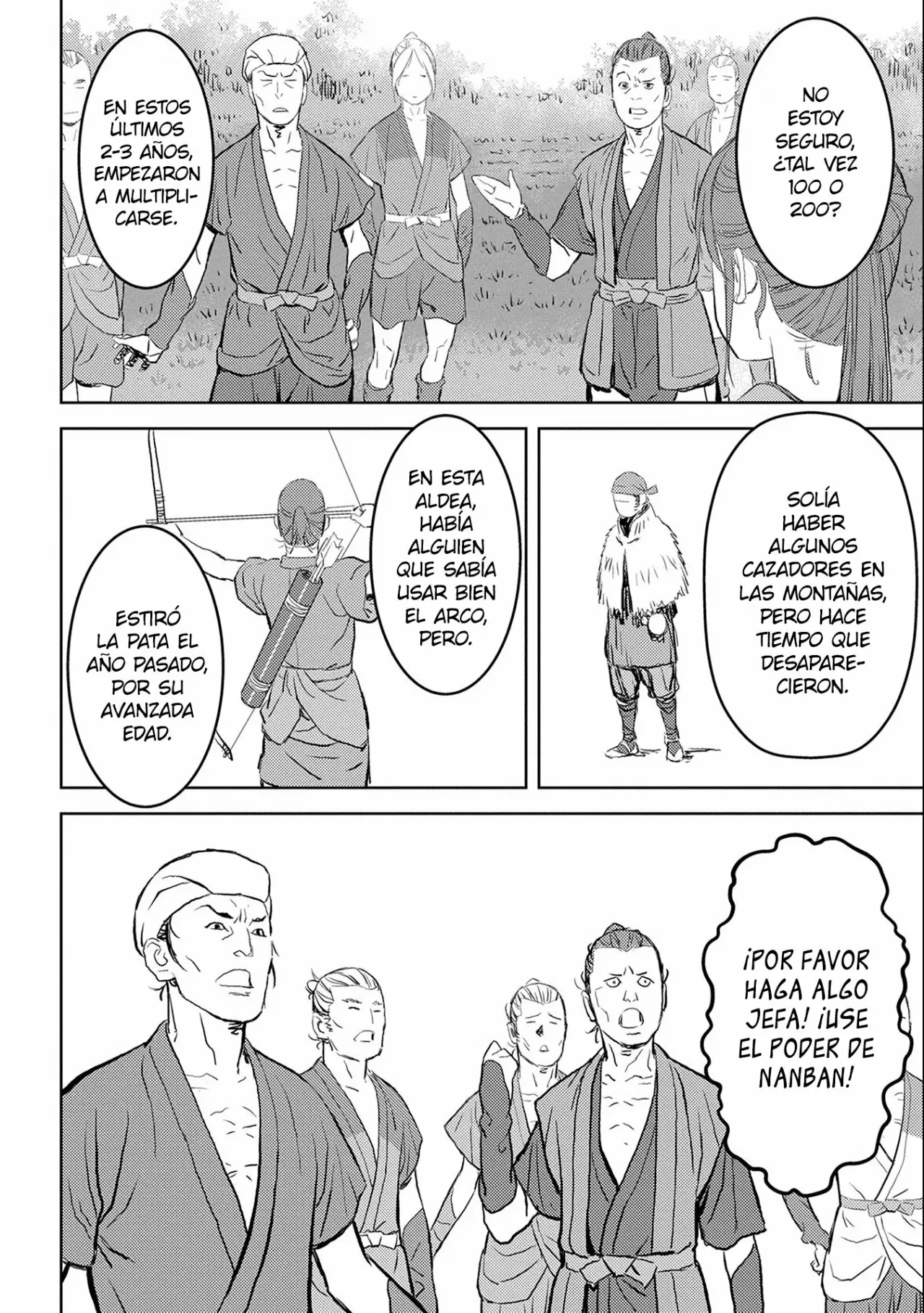 Sengoku Komachi Kuroutan: Noukou Giga Capítulo 3 - Page 7