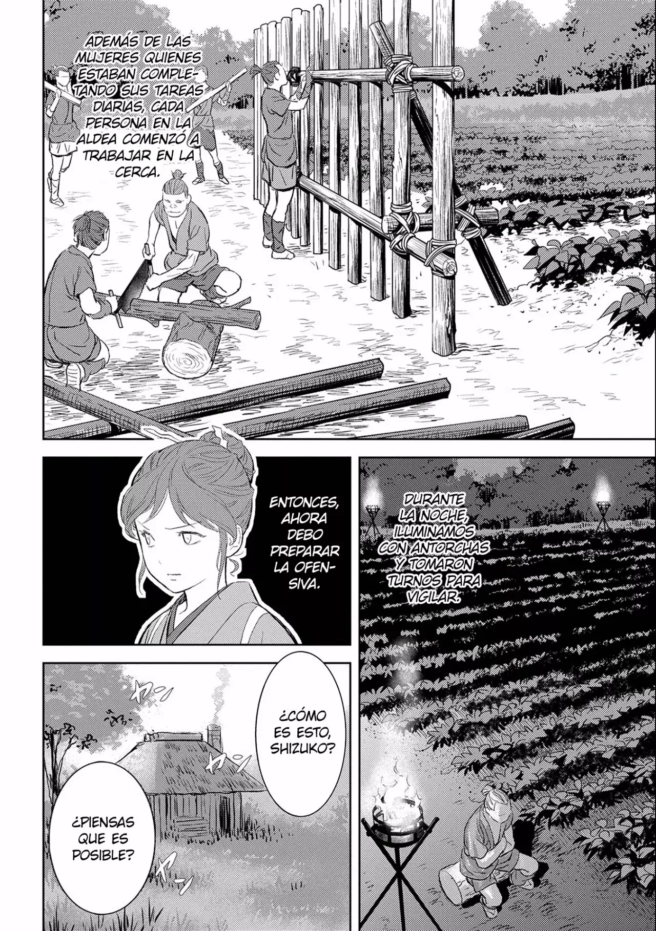 Sengoku Komachi Kuroutan: Noukou Giga Capítulo 3 - Page 9