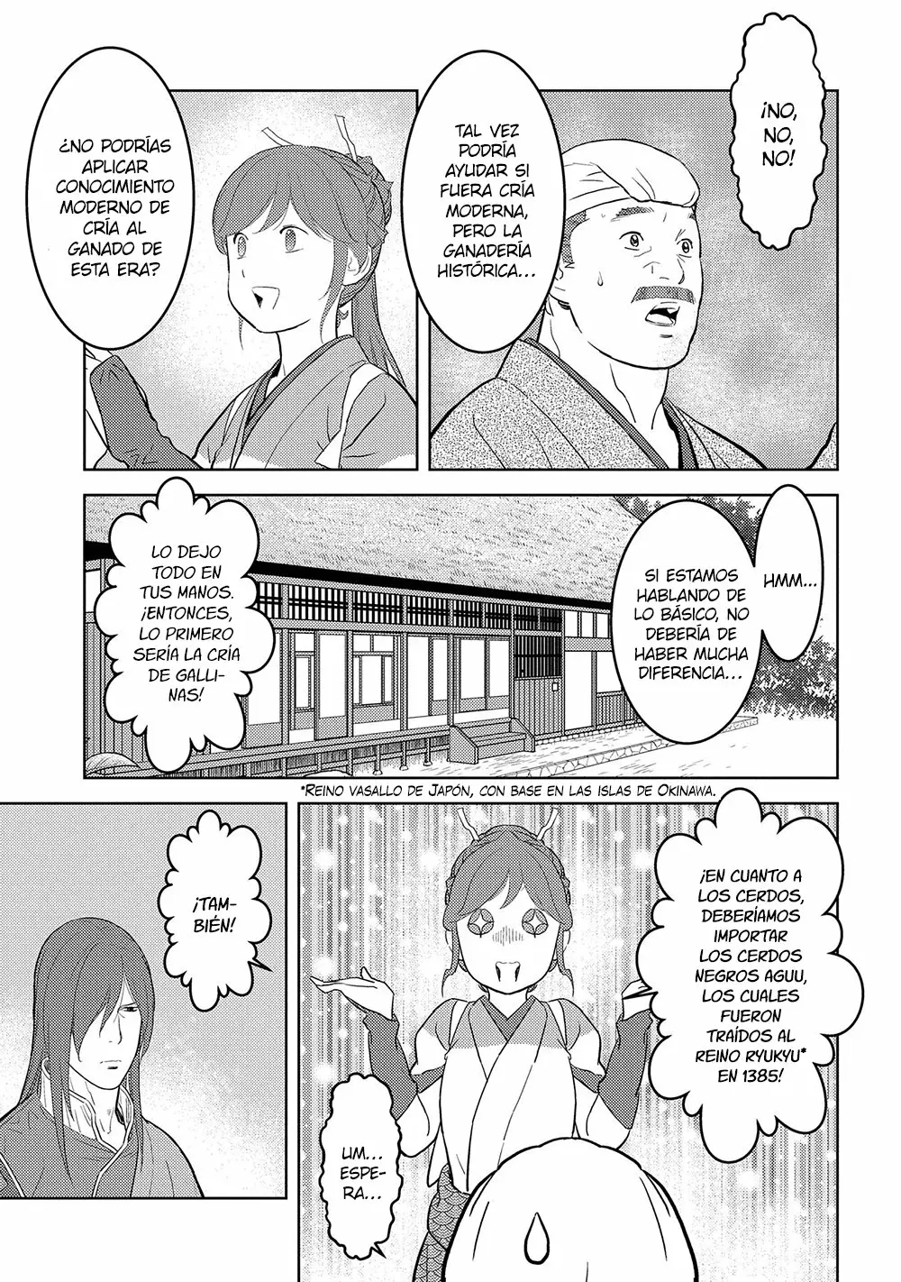 Sengoku Komachi Kuroutan: Noukou Giga Capítulo 30 - Page 11