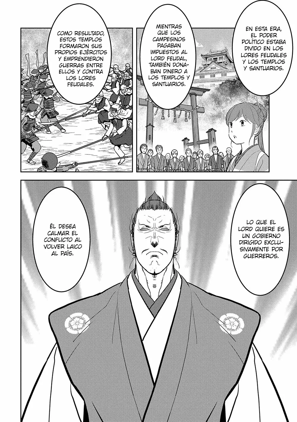 Sengoku Komachi Kuroutan: Noukou Giga Capítulo 30 - Page 18