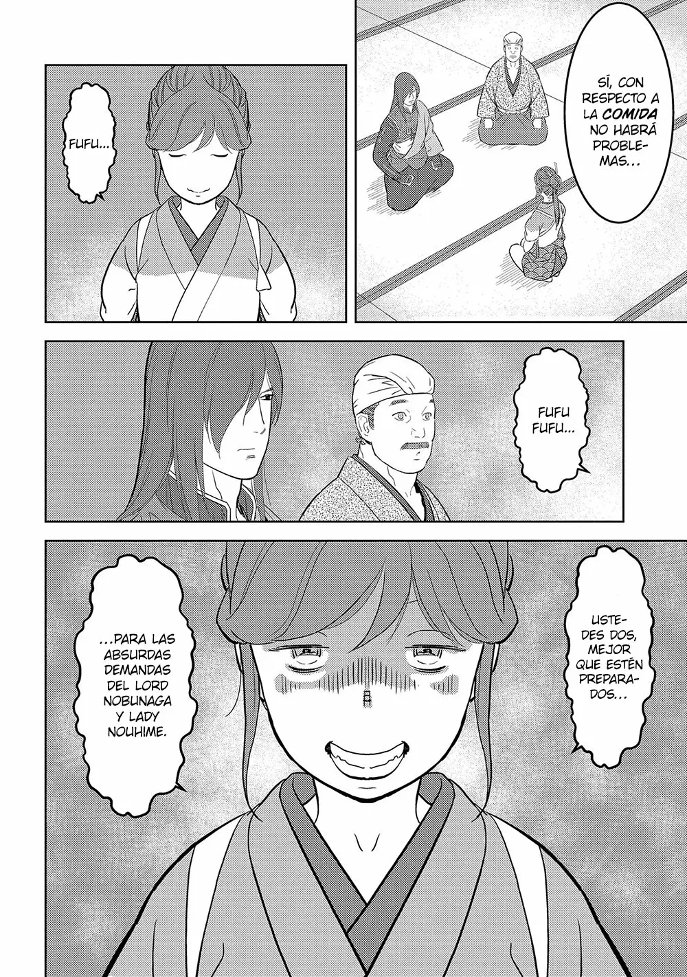 Sengoku Komachi Kuroutan: Noukou Giga Capítulo 30 - Page 8