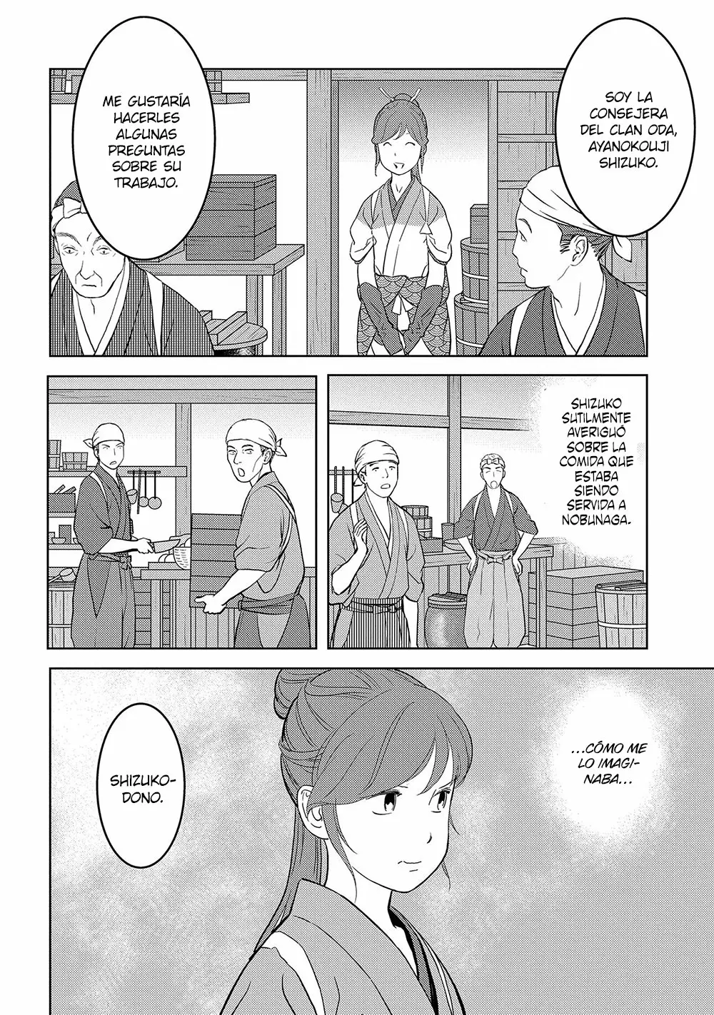 Sengoku Komachi Kuroutan: Noukou Giga Capítulo 31 - Page 21