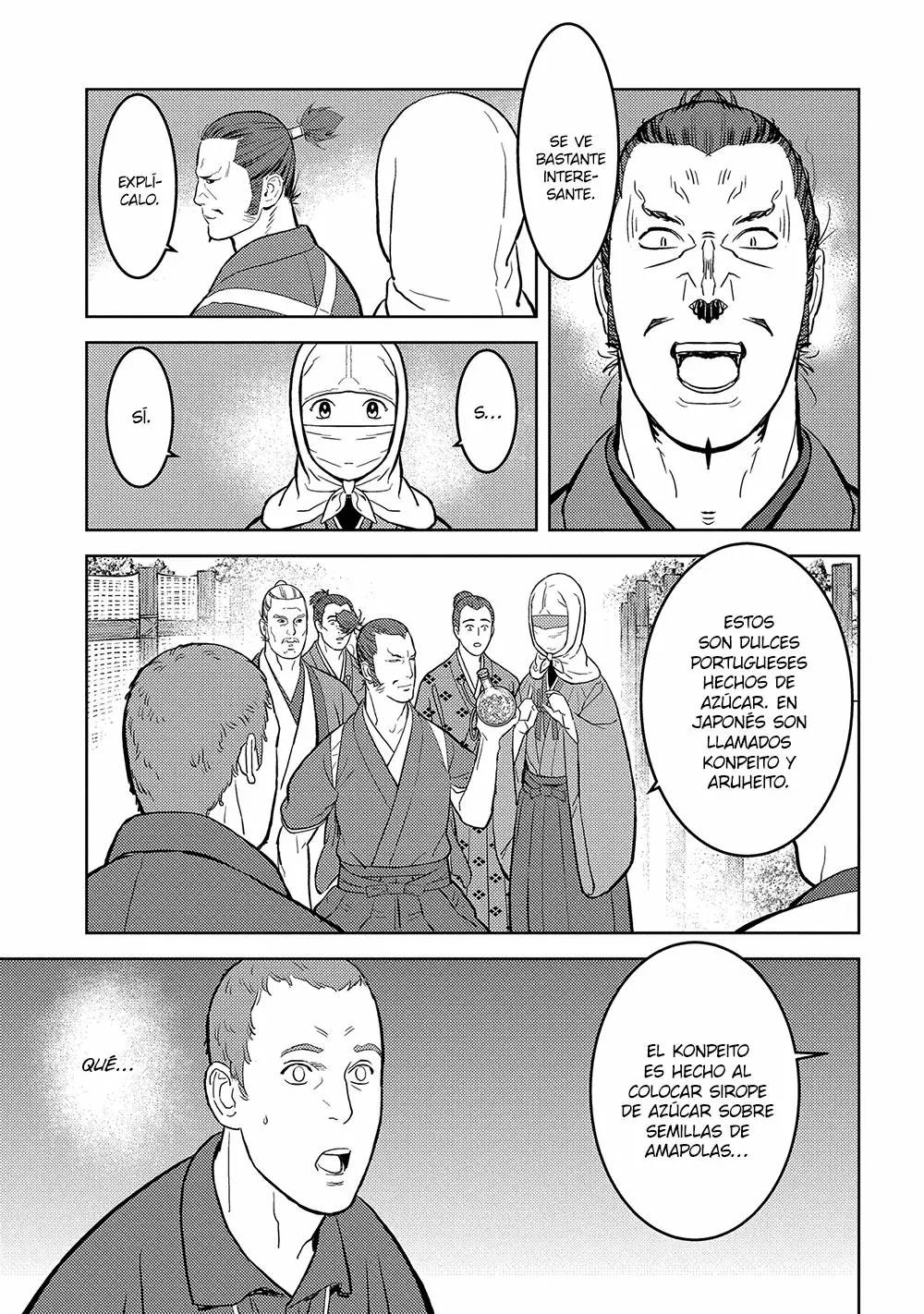 Sengoku Komachi Kuroutan: Noukou Giga Capítulo 32 - Page 10