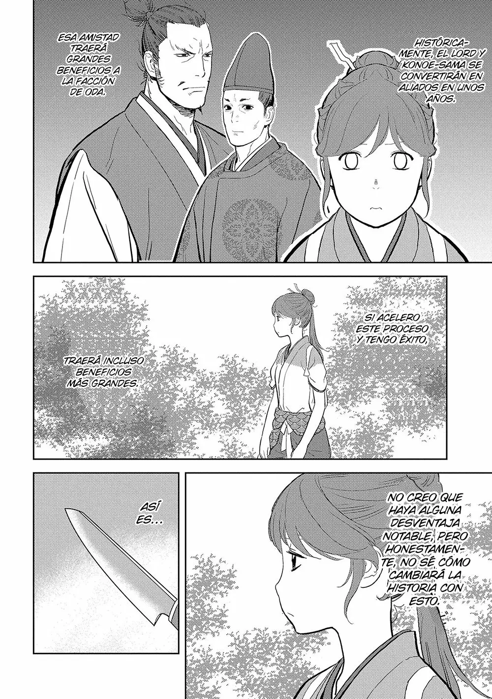 Sengoku Komachi Kuroutan: Noukou Giga Capítulo 33 - Page 11