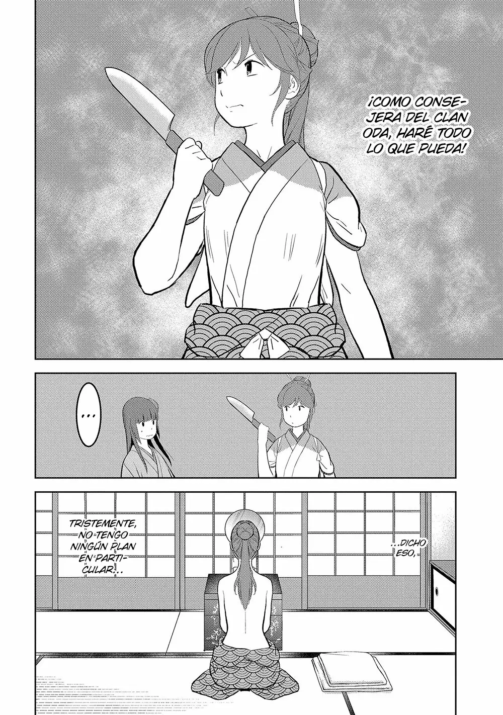 Sengoku Komachi Kuroutan: Noukou Giga Capítulo 33 - Page 13