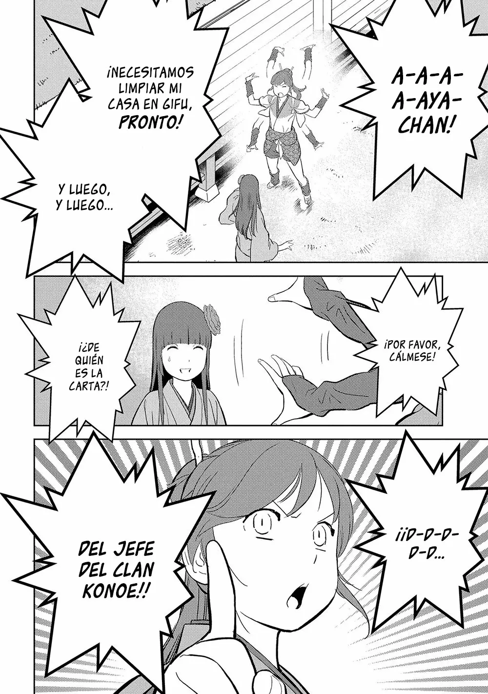 Sengoku Komachi Kuroutan: Noukou Giga Capítulo 33 - Page 5