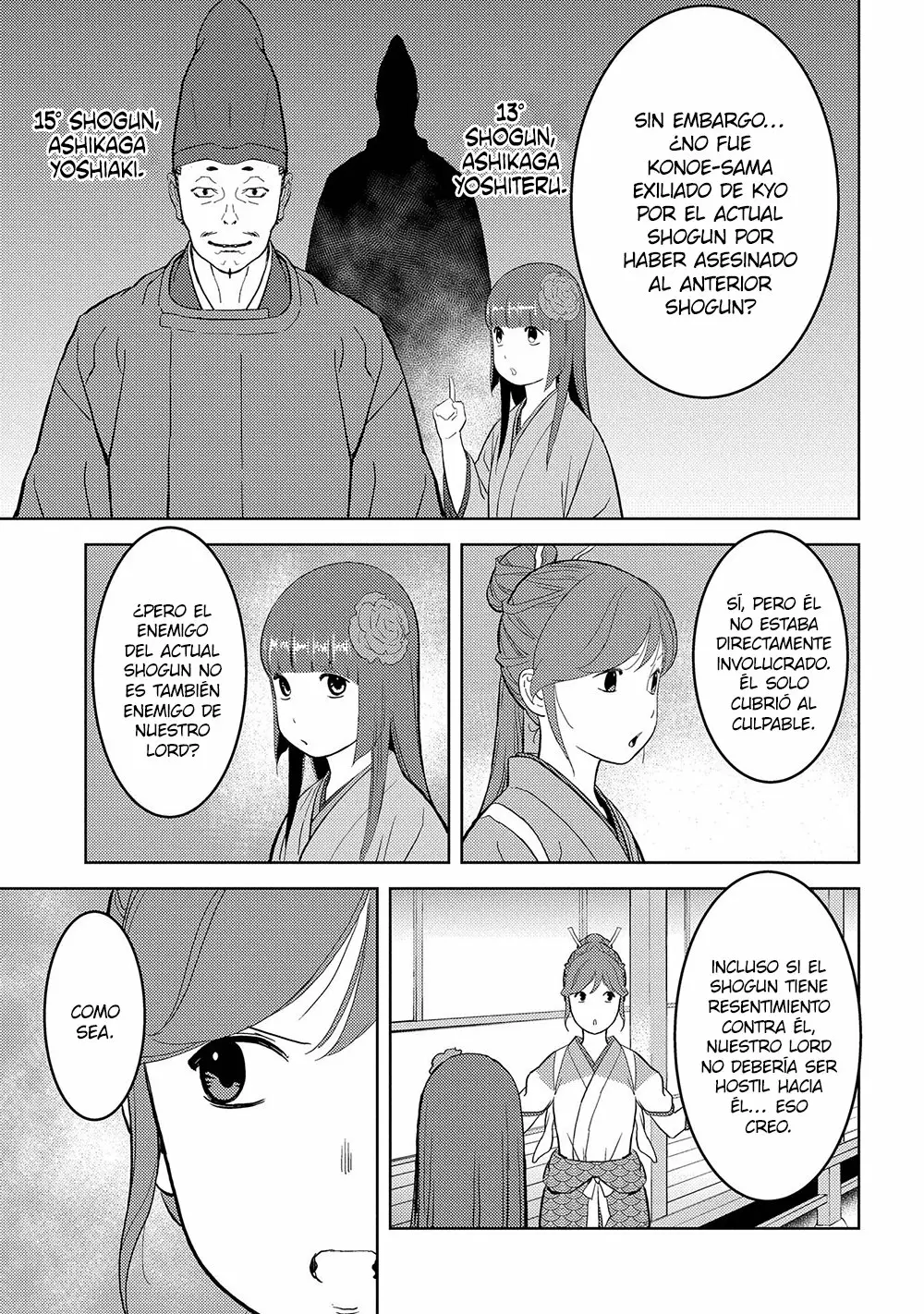 Sengoku Komachi Kuroutan: Noukou Giga Capítulo 33 - Page 8