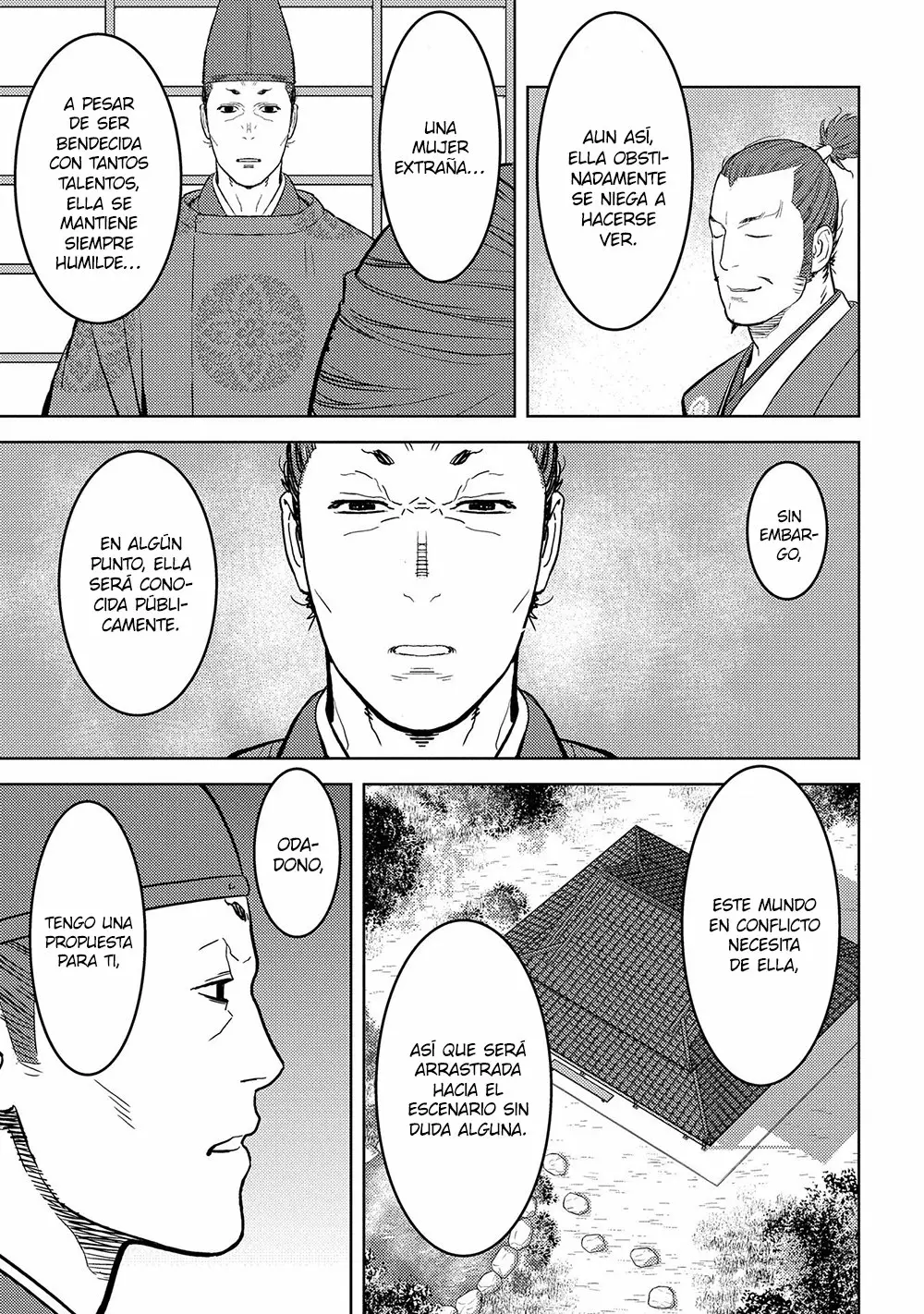 Sengoku Komachi Kuroutan: Noukou Giga Capítulo 34 - Page 22