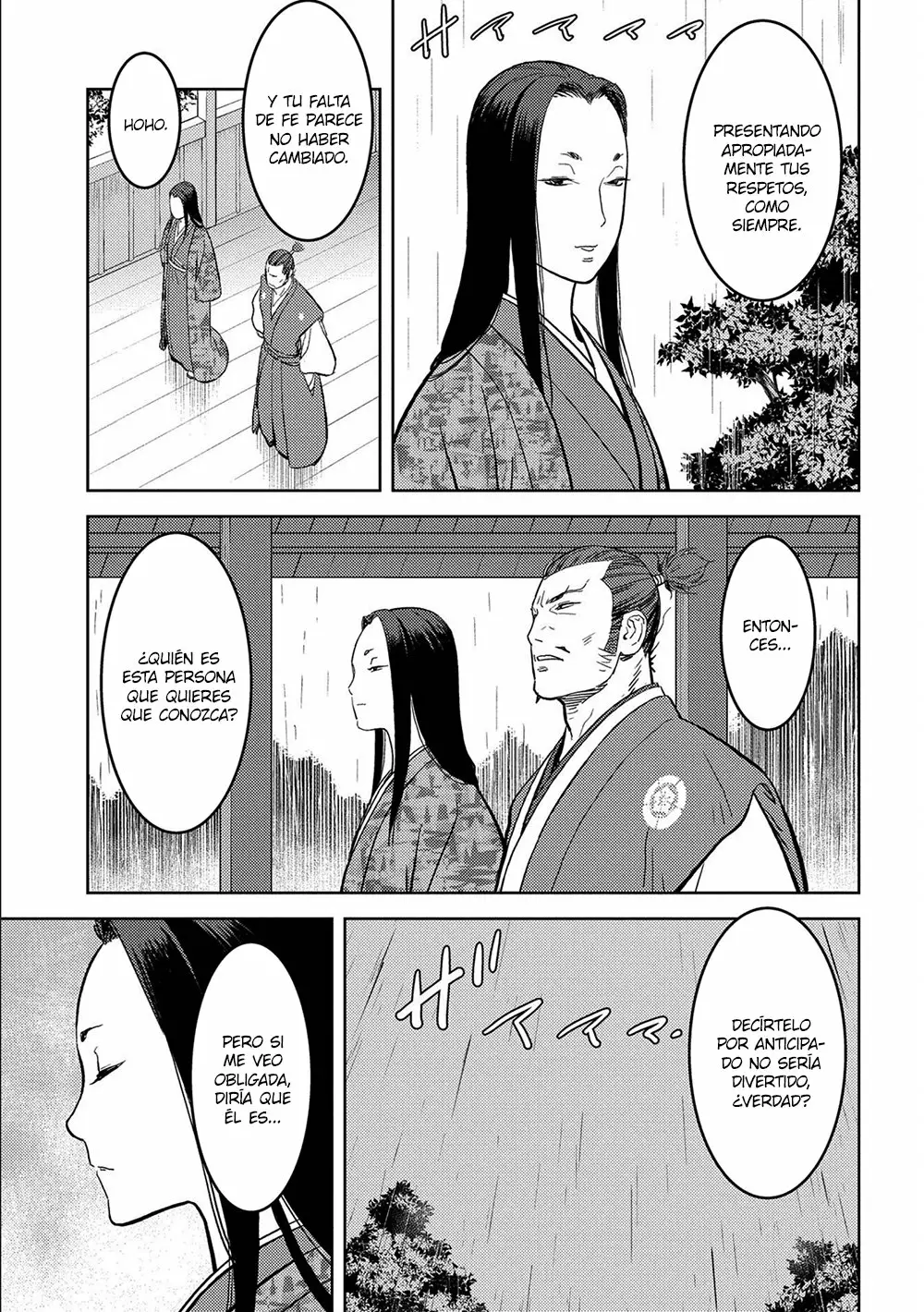 Sengoku Komachi Kuroutan: Noukou Giga Capítulo 35 - Page 12