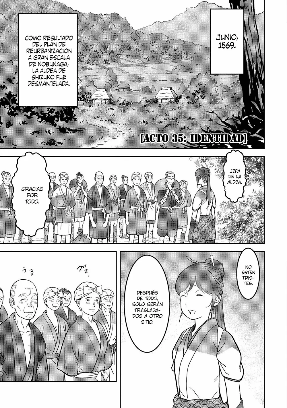 Sengoku Komachi Kuroutan: Noukou Giga Capítulo 35 - Page 2